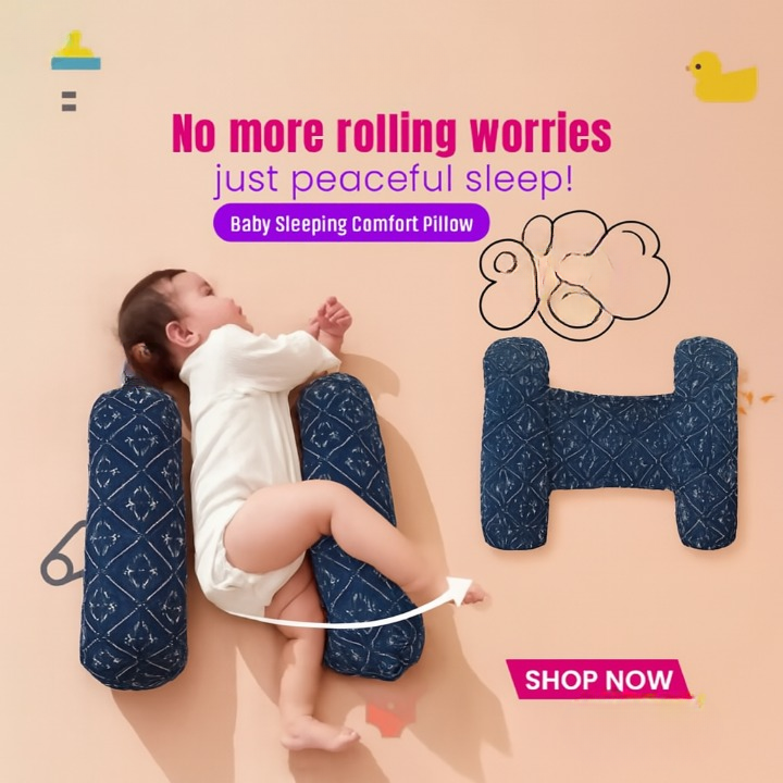 Soft Support Pillow For Baby Sleep - Baby Pillow Head Support Cushion